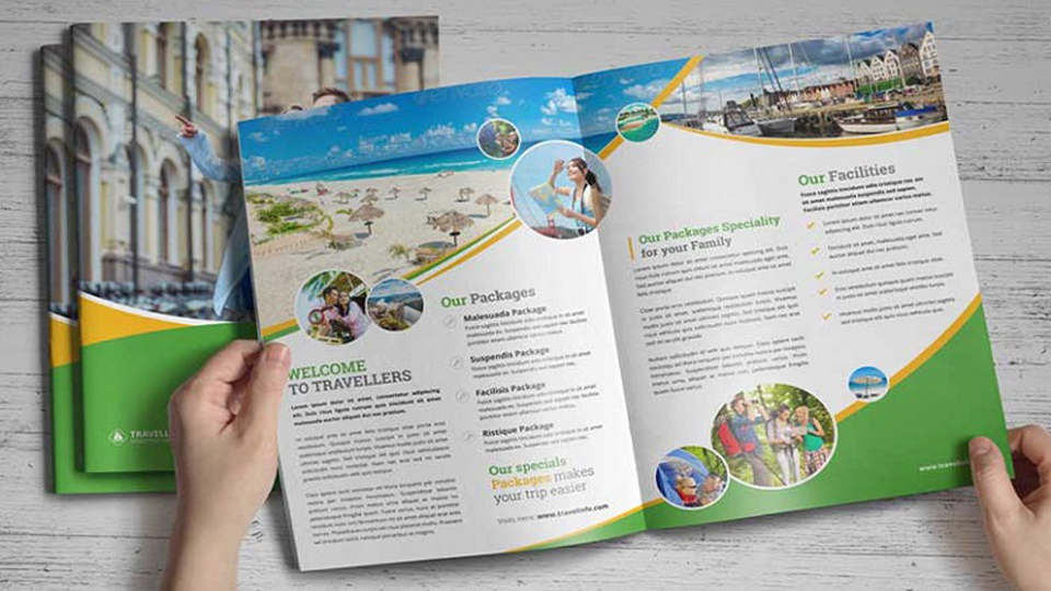 In ấn Catalogue Du Lịch
