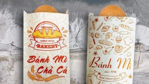 in Bao bì giấy Bánh Mì
