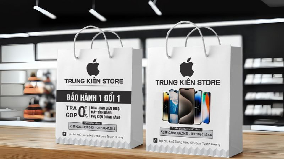 in Túi Giấy Điện thoại