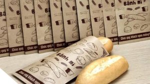 in Túi Giấy đựng Bánh Mì