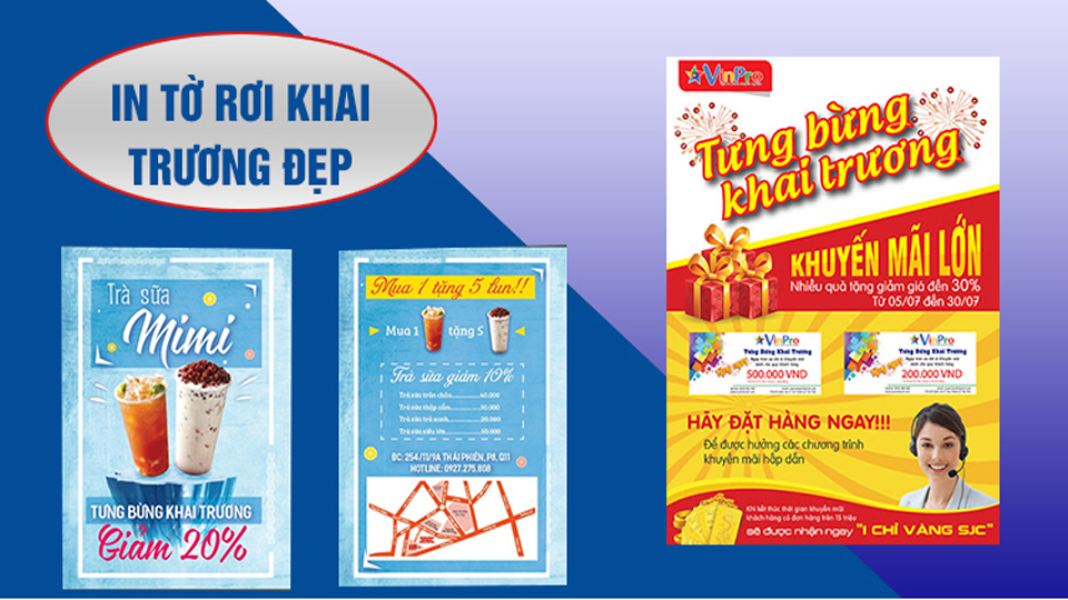 in Tờ Rơi Khai Trương