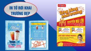 In Tờ Rơi Khai Trương