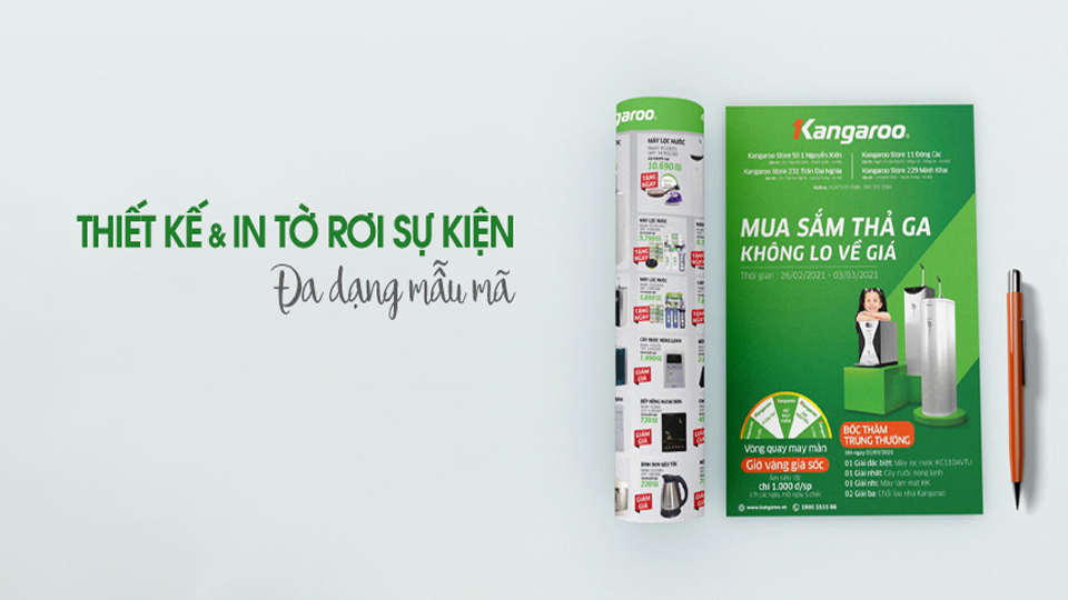 In Tờ Rơi Sự Kiện