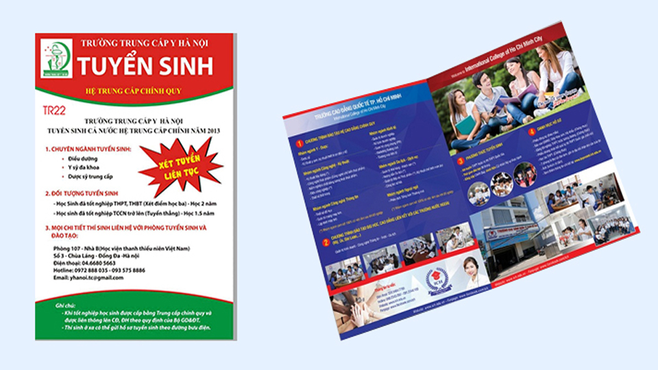 in Tờ Rơi Tuyển Sinh