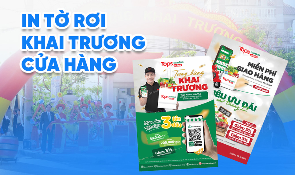 Tờ Rơi Khai Trương