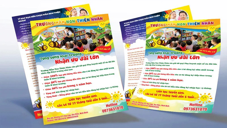 Tờ Rơi Tuyển Sinh