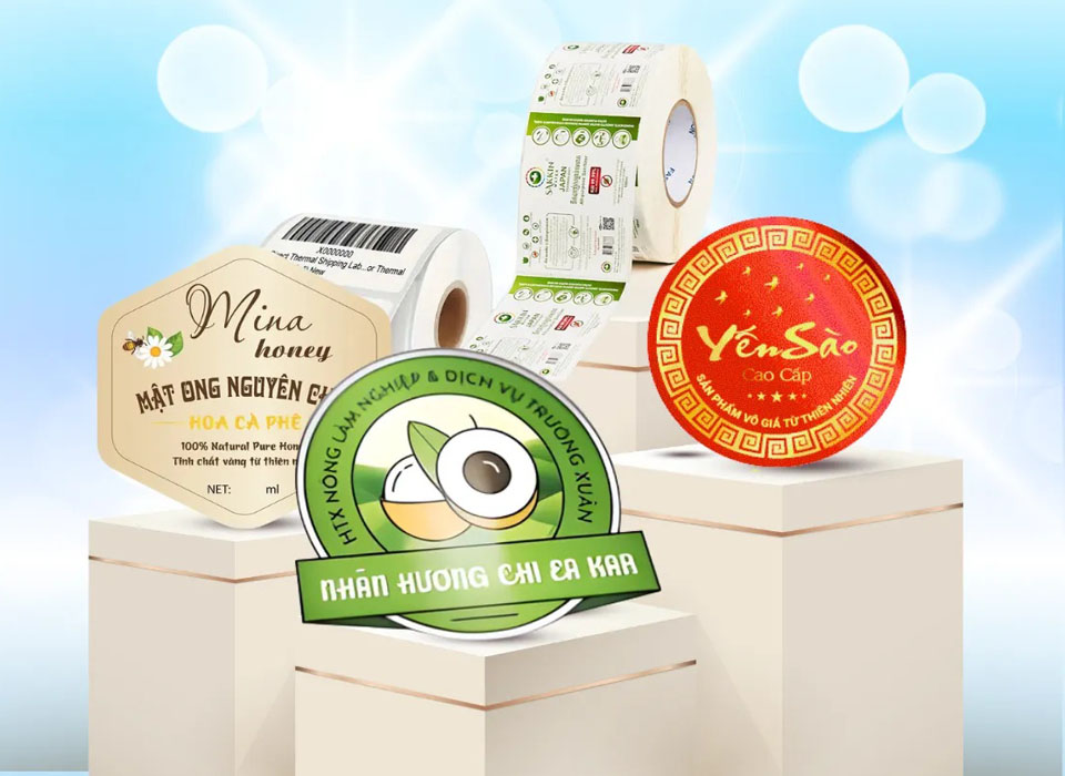 in ấn tem nhãn tại thái nguyên