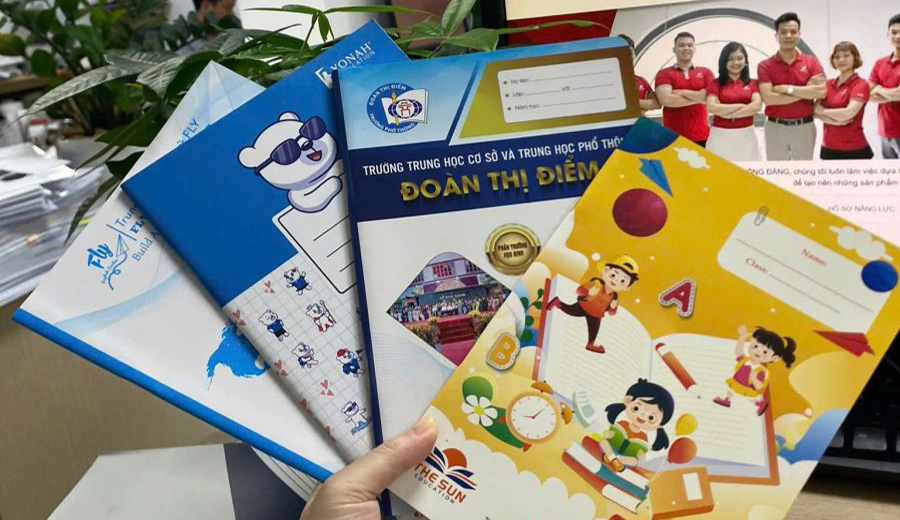 in vở học sinh tại thái nguyên