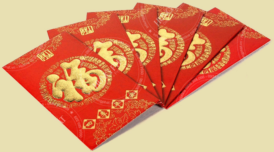 báo giá in bao lì xì Tết