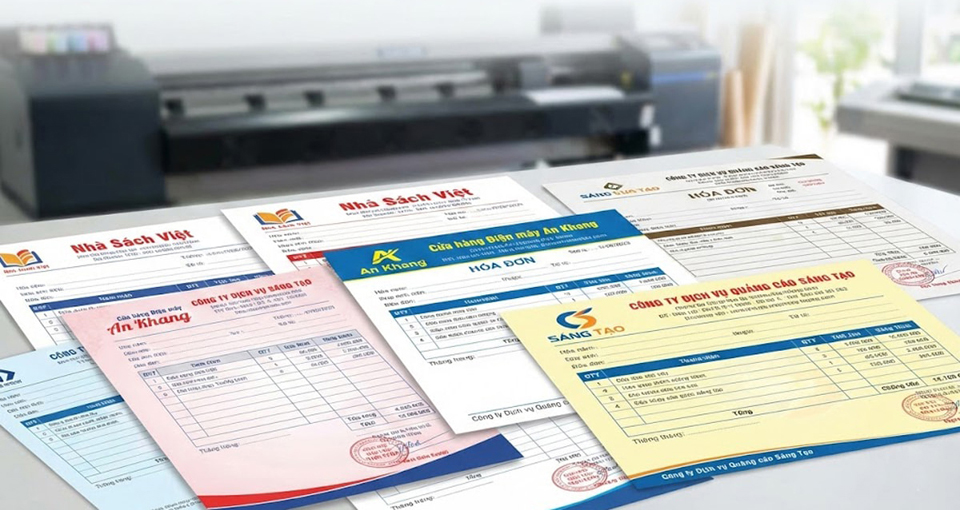 dịch vụ in ấn hóa đơn tại Thái Nguyên