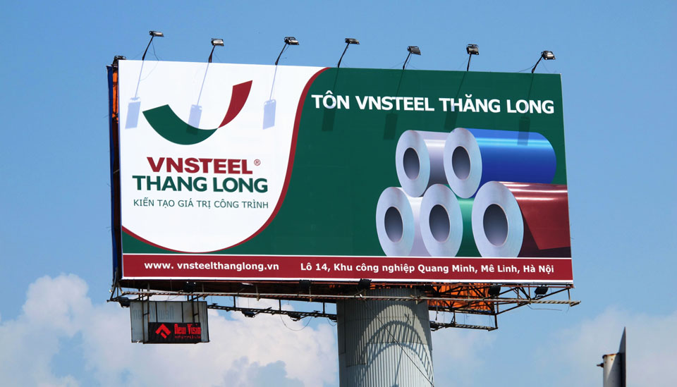 in bạt Hiflex ngoài trời