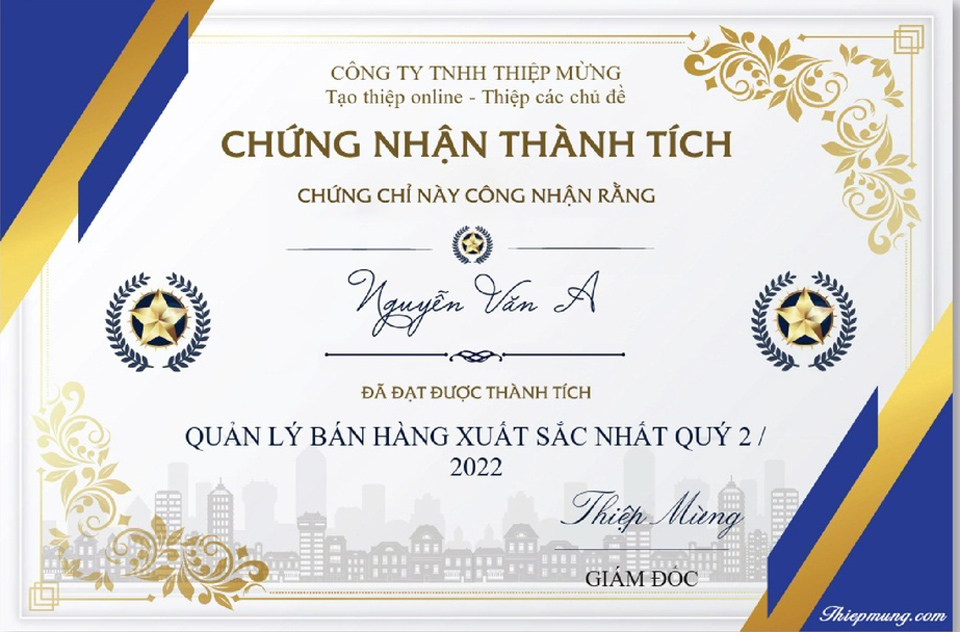 in chứng chỉ