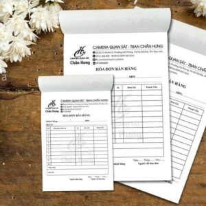 In hóa đơn tại Bắc Ninh