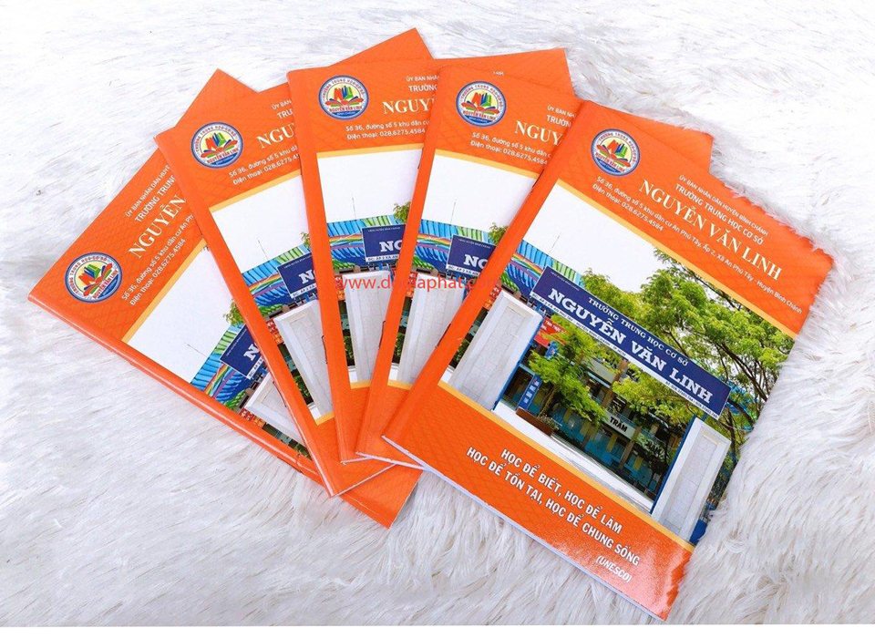 in tập trường học tại Thái Nguyên của inlapco