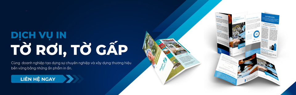 in tờ gấp