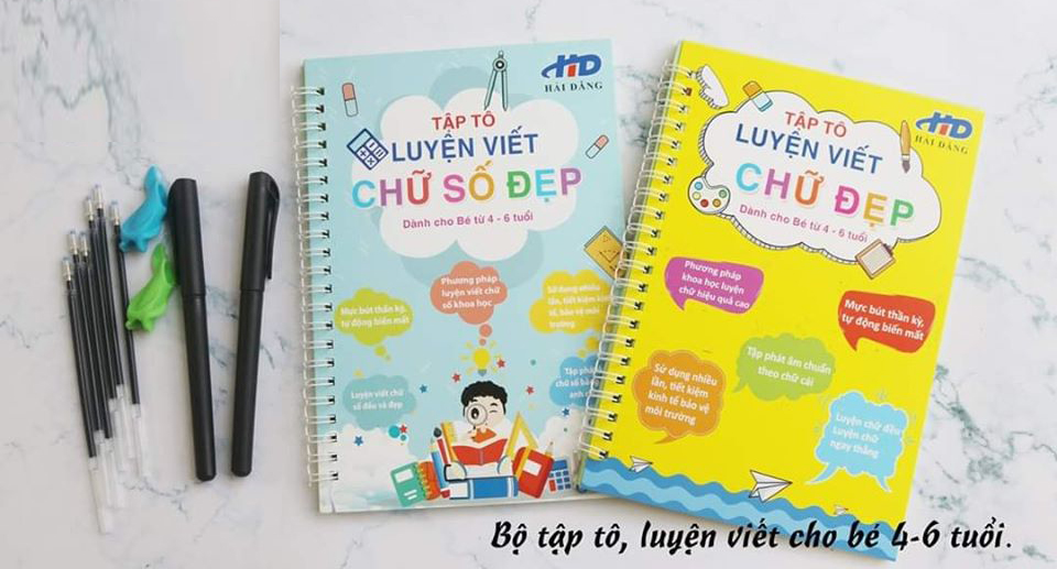 in vở luyện viết theo yêu cầu