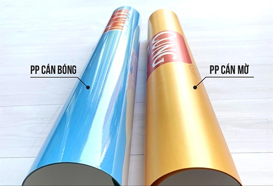 in Decal PP cán mờ