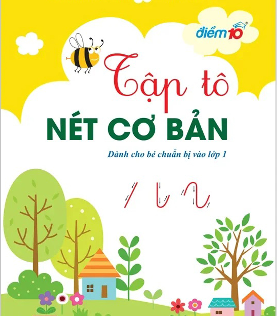 in Tập Tô các Nét Cơ bản