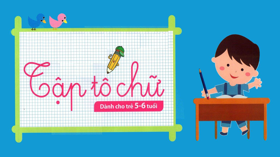in Tập Tô Chữ Cho Bé